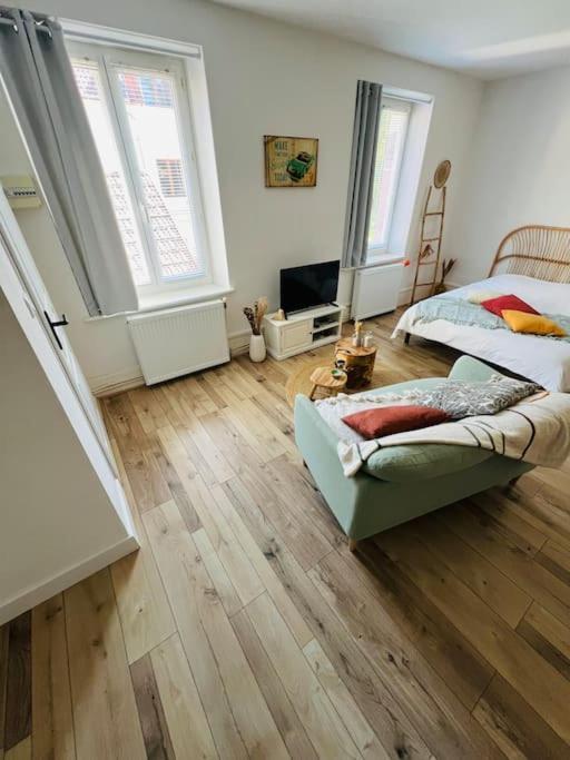 Studio Girafe, Style Boheme Et Atypique, Curistes Luxeuil-les-Bains Kültér fotó
